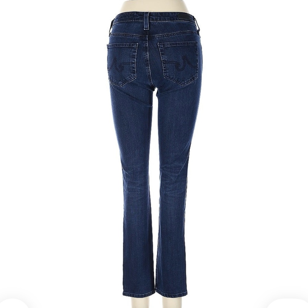 AG Adriano Goldschmied Contour 360 Jeans | Size 25R | Dark Wash Straight Leg - Picture 2 of 3